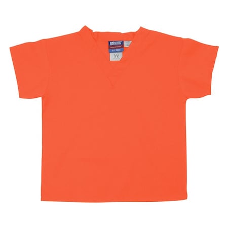 Gelscrubs Kids Lgt. Orange Scrub Shirt, Medium 6-8 Years Old 6774-TEN-M